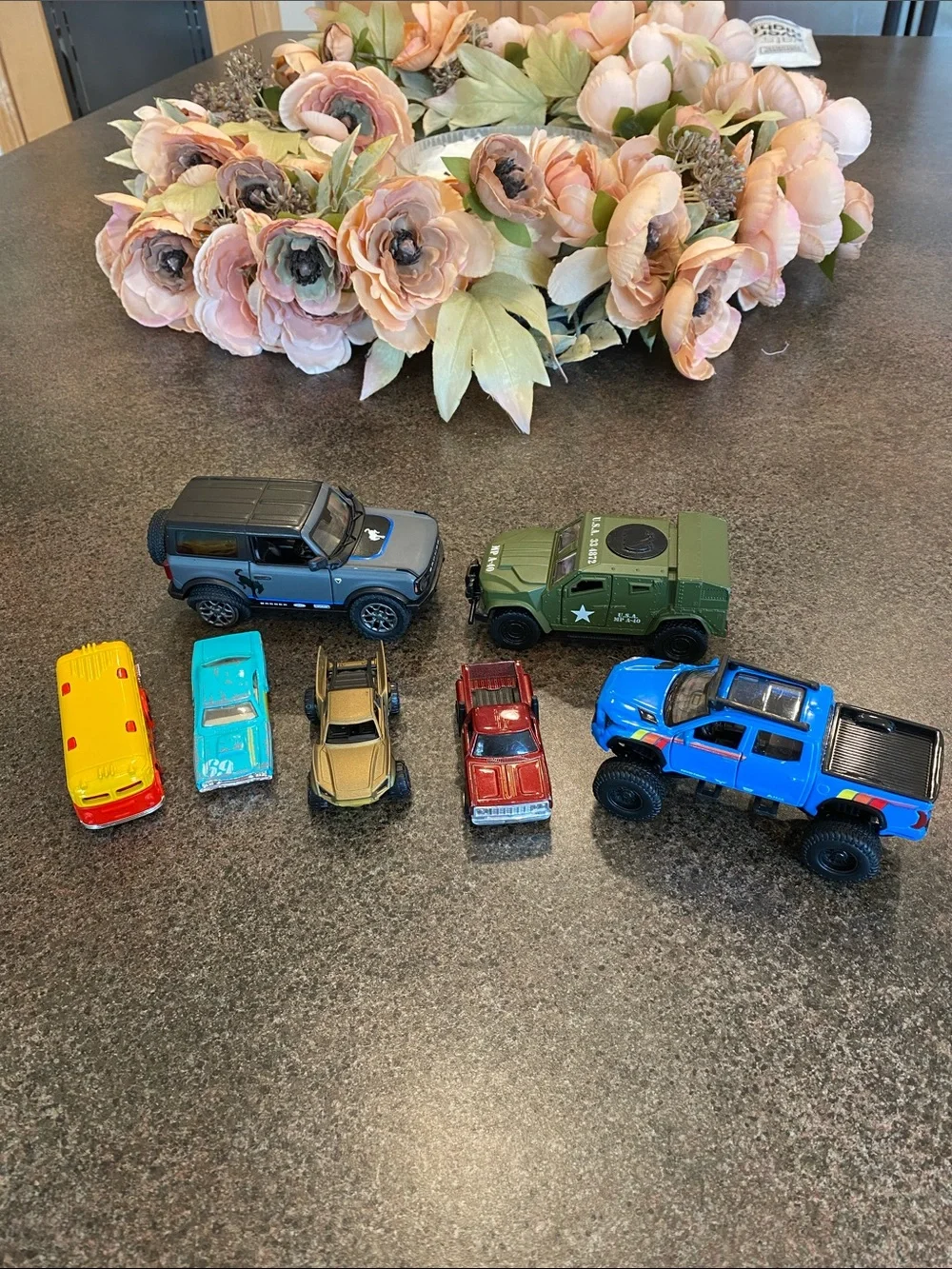 Kids Toy Die-Cast Vehicle Set of 7